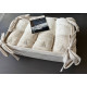 Bee ванильный 30x50 см кухонные полотенца Maison D'or 