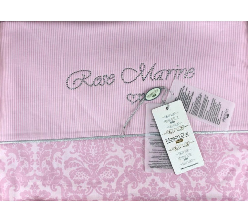 Rose Marine двуспальное постельное белье розовый
