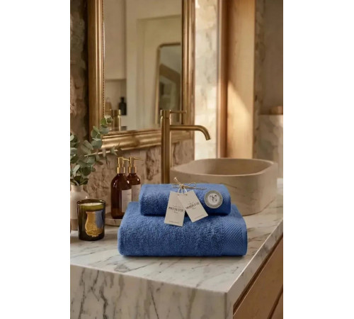 Artemis 50х100 см полотенце Maison D'or голубой