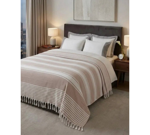 Babette фиолетовый 155×220 см покрывало Maison D'or