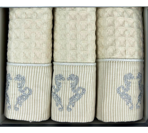 Набор полотенец Brise-Apone бежевый 40x60 см Maison D'or