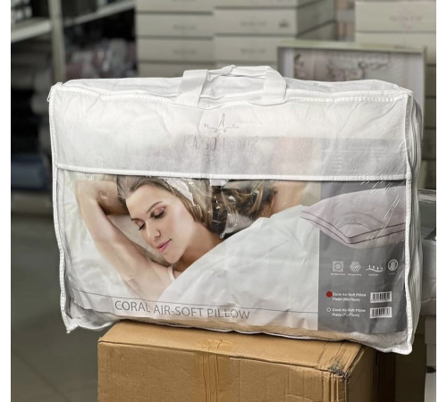 Coral Air (микрофайбер) 50x70 см подушка серебро