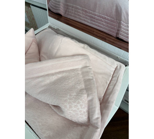 Corinne Hermes 260х260 см стеганое покрывало Maison D'or розовый 