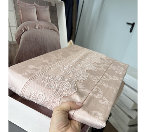 Mirabelle Dantela двуспальное постельное белье Maison D'or розовый купить