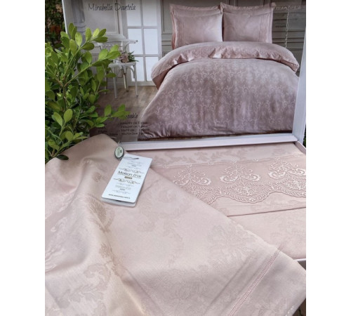 Mirabelle Dantela двуспальное постельное белье Maison D'or розовый купить