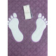 Doormat полотенце-коврик для ног фиолетовый