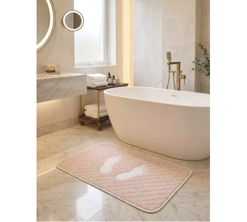Doormat полотенце-коврик для ног Maison D'or розовый