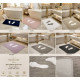 Doormat полотенце-коврик для ног Maison D'or розовый