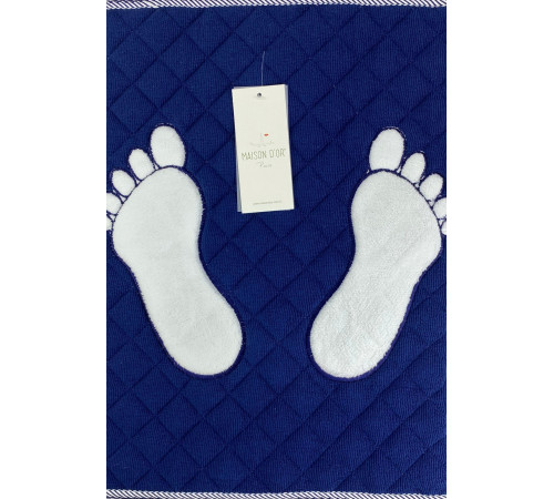 Doormat полотенце-коврик для ног Maison D'or синий