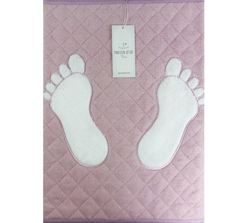 Doormat полотенце-коврик для ног Maison D'or розовый