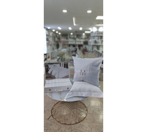 Elegance Embrodery двуспальное постельное белье Maison D'or белый
