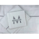 Elegance Embrodery двуспальное постельное белье Maison D'or белый