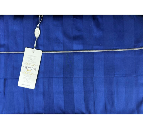Elegance Embrodery двуспальное постельное белье Maison D'or синий 
