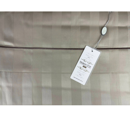 Elegance Embrodery двуспальное постельное белье Maison D'or бежевый 