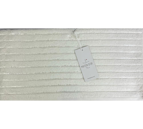 Floslu ванильный 50x100 см полотенца Maison D'or 
