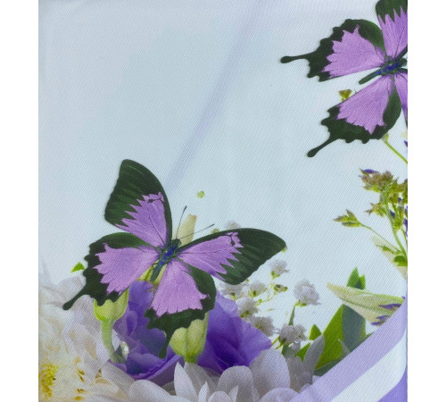 Garden Butterfly скатерть 160 см фиолетовый