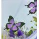 Garden Butterfly скатерть 160 см фиолетовый