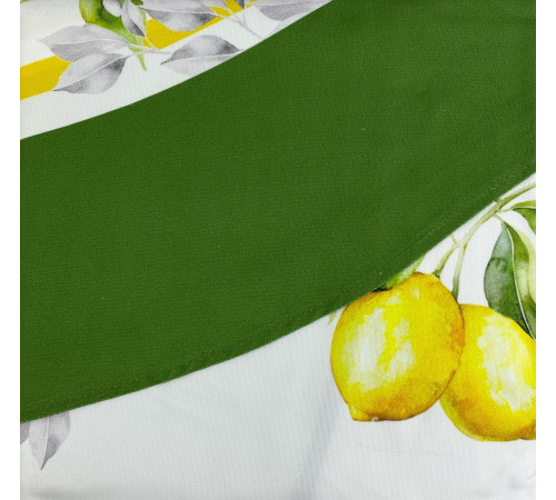Garden Green Lemon зеленый скатерть Maison Dor 160 см 