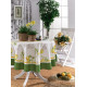 Garden Green Lemon зеленый скатерть Maison Dor 160 см 