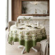 Garden Olive зеленый скатерть Maison Dor 160 см 