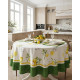 Garden Green Lemon зеленый скатерть Maison Dor 160 см 