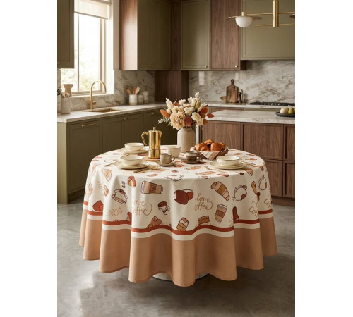 Garden Coffe скатерть Maison Dor 160 см