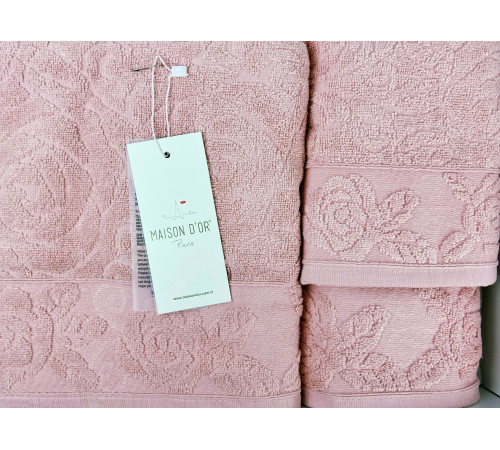 Набор полотенец Garden Rose розовый