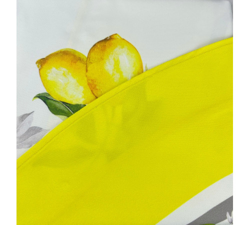 Garden Yellow Lemon желтый скатерть Maison Dor 160 см