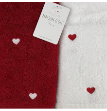 Набор полотенец Heart Duo 40×60 см Maison D'or