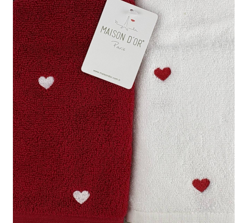 Набор полотенец Heart Duo 40×60 см Maison D'or