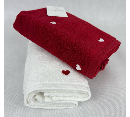Набор полотенец Heart Duo 40×60 см Maison D'or