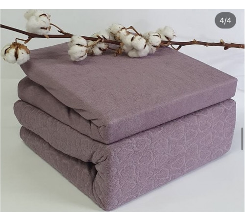 Jacquard двуспальное постельное белье фиолетовый