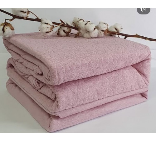 Jacquard двуспальное постельное белье розовый