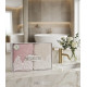 Набор полотенец Jasmin 50x100 см бежевый-розовый Maison D'or