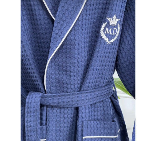 Karius мужской халат Maison D'or синий
