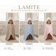 Lamite 76x76 см полотенца-уголки детские розовый