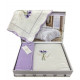 Lavender Embrodery двуспальное постельное белье фиолетовый