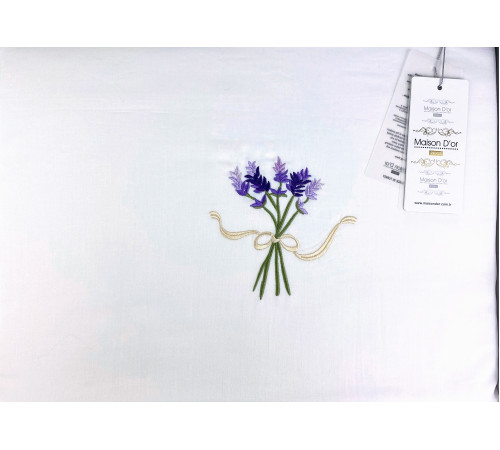 Lavender Embrodery двуспальное постельное белье фиолетовый