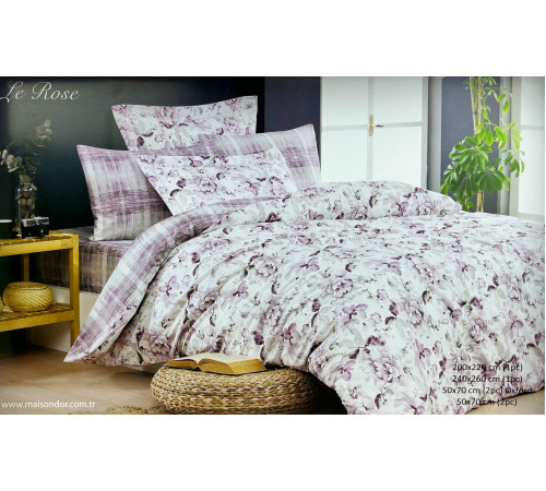 Le Rose фиолетовый постельное белье Maison D'or