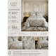 Lily двуспальное постельное белье Maison D'or серый купить