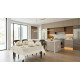 Magnole каменный 160×420 см скатерть Maison Dor 