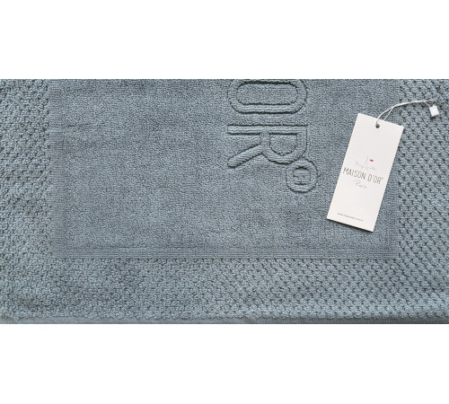 Maison полотенце-коврик для ног голубой