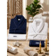 Marine Set мужской халат синий