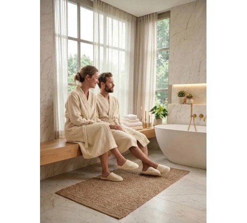 Nature Comfort халат муслиновый ванильный