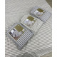 Natural Cotton полутороспальное постельное белье Maison D'or серый широкая полоска