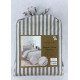 Natural Cotton полутороспальное постельное белье Maison D'or серый широкая полоска