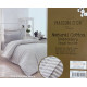 Natural Cotton полутороспальное постельное белье Maison D'or бежевый широкая полоска