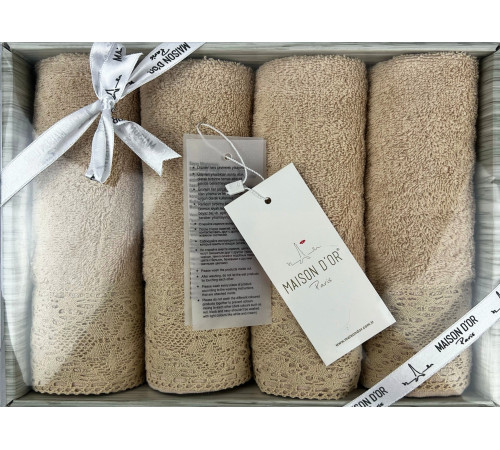 Набор полотенец Naturella 40x60 см бежевый 