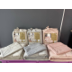 Natural Cotton полутороспальное постельное белье Maison D'or розовый узкая полоска