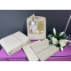 Natural Cotton полутороспальное постельное белье Maison D'or бежевый узкая полоска